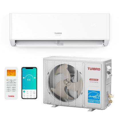 Greenland 18,000 BTU Single Zone WiFi Mini Split AC (R454B)