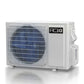 24,000 BTU ACIQ Essentials 23.0 SEER2 Dual Zone Wall Mount Mini Split Heat Pump System w/ 15ft Line Set - R32 | 230V