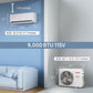 Greenland 9,000 BTU Single Zone WiFi Mini Split AC (R454B)