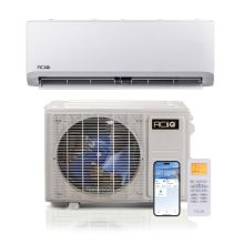 12,000 BTU ACiQ Standard 23.1 SEER2 Single Zone Wall Mount Mini Split Heat Pump System - R454B | 230V
