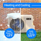 9,000 BTU ACiQ Standard 24.5 SEER2 Single Zone Wall Mount Mini Split Heat Pump System - R454B | 115V