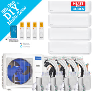 MRCOOL® 27k DIY 5th Generation 4 Zone Multi-Zone Mini-Split Condenser 230v
