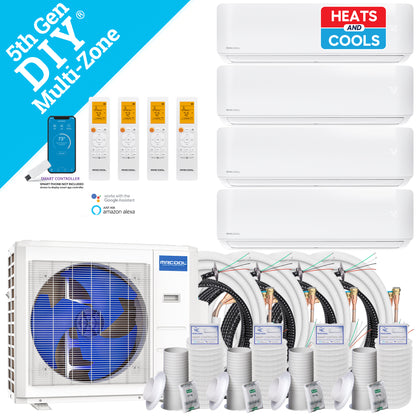 MRCOOL® 27k DIY 5th Generation 4 Zone Multi-Zone Mini-Split Condenser 230v