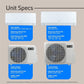 18,000 BTU Dual Zone Mini Split AC/Heat Pump – ACiQ Essentials 22.0 SEER2 Wall Mount System | R32 | 230V |