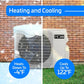 18,000 BTU Dual Zone Mini Split AC/Heat Pump – ACiQ Essentials 22.0 SEER2 Wall Mount System | R32 | 230V |